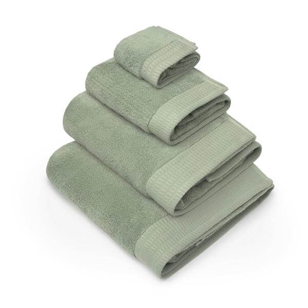 Toalla algodón rizo americano 650 gramos 0 twist_verde